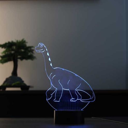 Stolná 3D LED lampa Dinosaurus